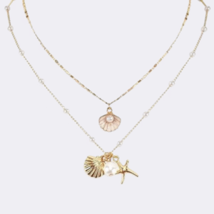 Shell & Star Pendant