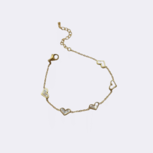 Stainless Steel Heart Bracelet