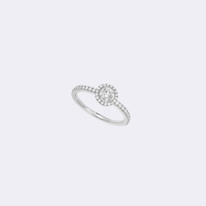 Silver Diamond Ring