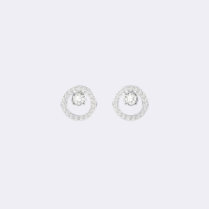 Zirconia Silver Earrings