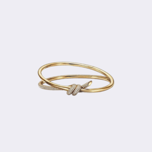 Stainless Steel Knot Bangle